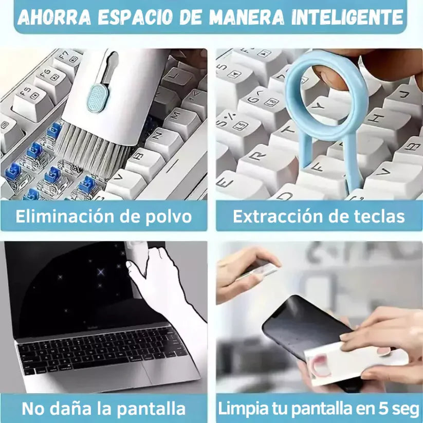 KIT DE LIMPIEZA ELECTRÓNICO 7 EN 1